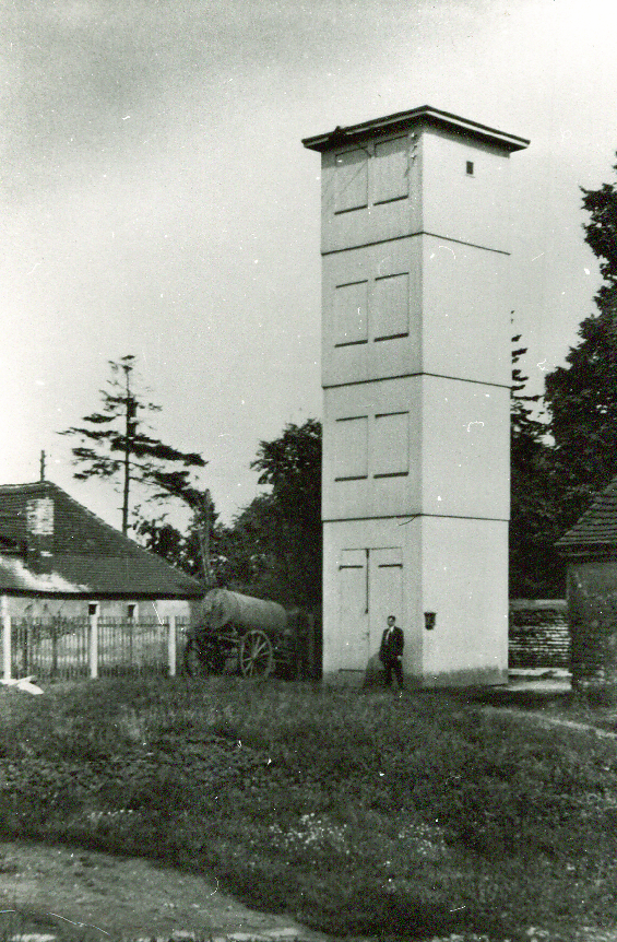 Steigerturm der FF Grostdteln